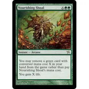 MtG Trading Card Game Betrayers of Kamigawa Rare Nourishing Shoal #137