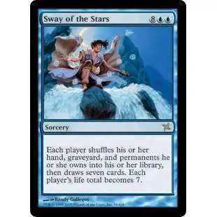 MtG Trading Card Game Betrayers of Kamigawa Rare Sway of the Stars #54