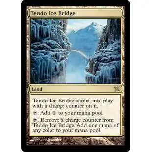 MtG Trading Card Game Betrayers of Kamigawa Rare Tendo Ice Bridge #165