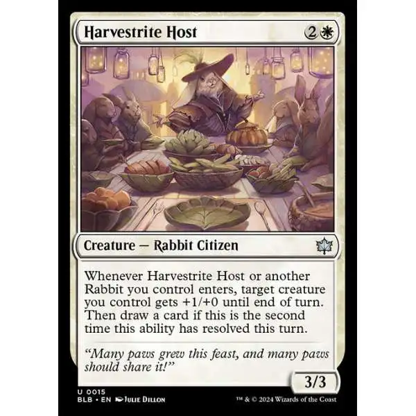 MtG Bloomburrow Uncommon Harvestrite Host #15