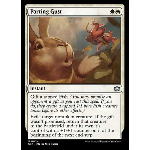 MtG Bloomburrow Uncommon Parting Gust #24