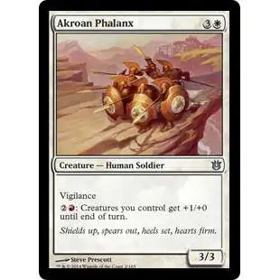MtG Trading Card Game Born of the Gods Uncommon Akroan Phalanx #2