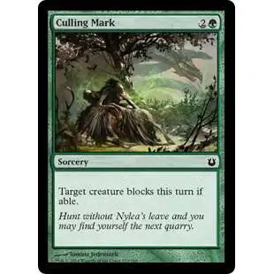 MtG Trading Card Game Born of the Gods Common Foil Culling Mark #120