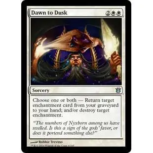 MtG Trading Card Game Born of the Gods Uncommon Dawn to Dusk #6