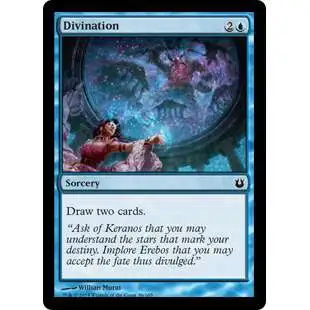 MtG Trading Card Game Born of the Gods Common Divination #36