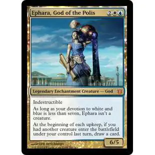 MtG Trading Card Game Born of the Gods Mythic Rare Ephara, God of the Polis #145