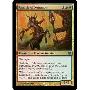 MtG Trading Card Game Born of the Gods Uncommon Fanatic of Xenagos #147