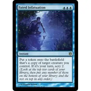 MtG Trading Card Game Born of the Gods Rare Fated Infatuation #39