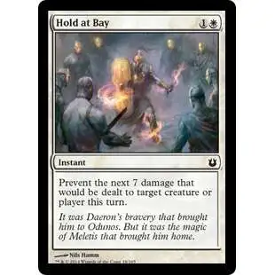MtG Trading Card Game Born of the Gods Common Foil Hold at Bay #18