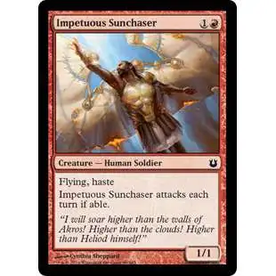 MtG Trading Card Game Born of the Gods Common Foil Impetuous Sunchaser #99