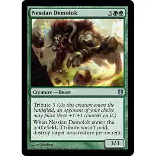MtG Trading Card Game Born of the Gods Uncommon Nessian Demolok #128