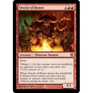 MtG Trading Card Game Born of the Gods Rare Oracle of Bones #103