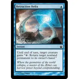 MtG Trading Card Game Born of the Gods Common Retraction Helix #49