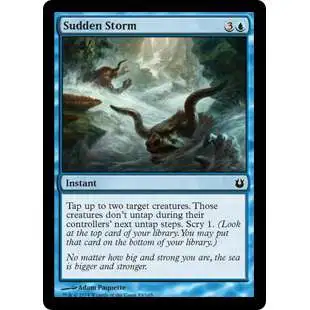 MtG Trading Card Game Born of the Gods Common Sudden Storm #53