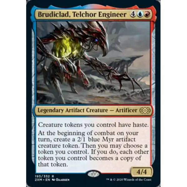 MtG Double Masters Rare Foil Brudiclad, Telchor Engineer #193