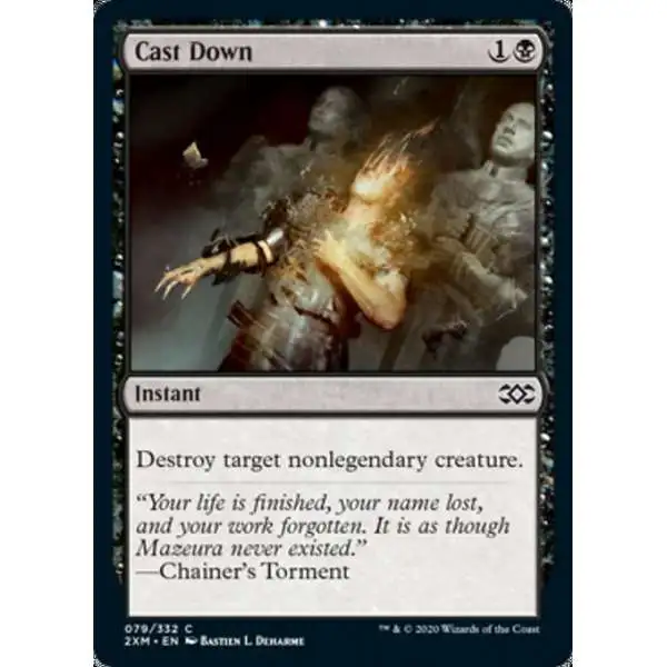 MtG Double Masters Common Foil Cast Down #79