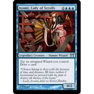 MtG Champions of Kamigawa Rare Azami, Lady of Scrolls #52 [Lightly Played]
