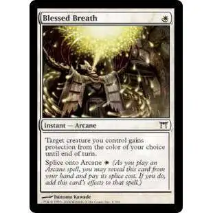 MtG Champions of Kamigawa Common Blessed Breath #1 [Moderately Played]