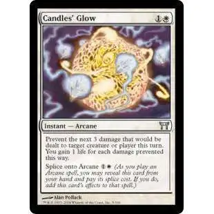 MtG Champions of Kamigawa Uncommon Candles' Glow #5 [Moderately Played]