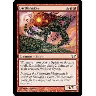 MtG Champions of Kamigawa Uncommon Foil Earthshaker #165