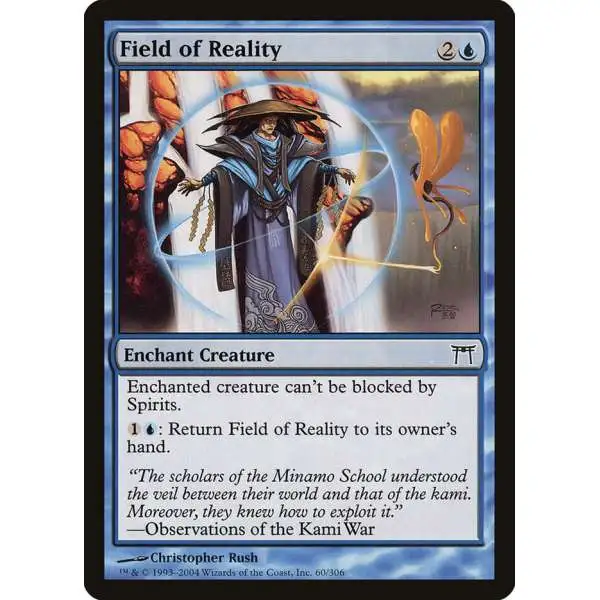 MtG Champions of Kamigawa Common FOIL Field of Reality #60