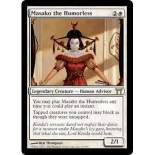 MtG Champions of Kamigawa Rare Masako the Humorless #33 [Lightly Played]