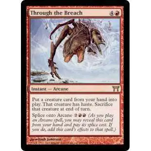 MtG Champions of Kamigawa Rare Through the Breach #193