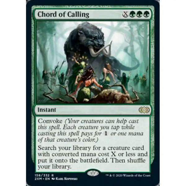 MtG Double Masters Rare Chord of Calling #158