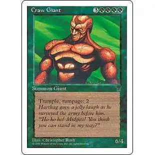 MtG Chronicles Uncommon Craw Giant