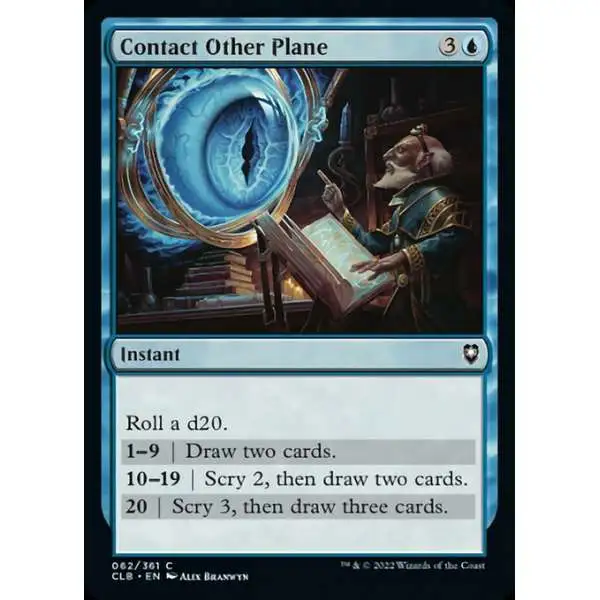 mtg plane cards in commander Magic The Gathering Trading Card Game Commander Legends Dungeons Dragons  Battle For Baldurs Gate Single Card Common Contact Other Plane 62 FOIL