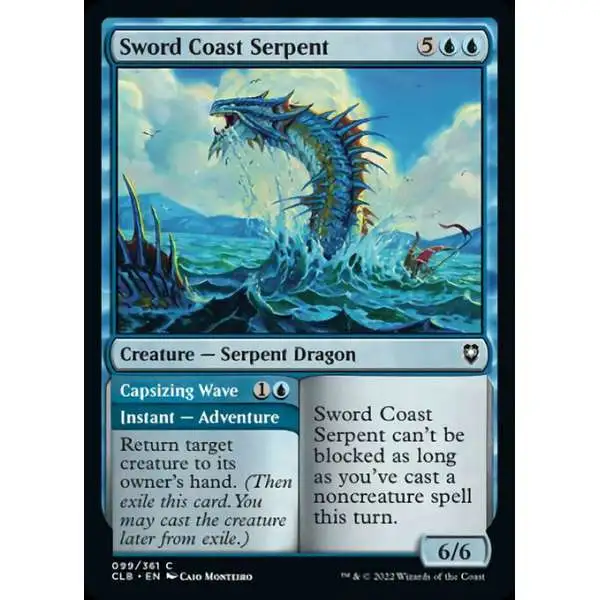 mtg blue adventure cards Sea Hag | Commander Legends: Battle for Baldur's Gate | Commander Magic The Gathering Trading Card
