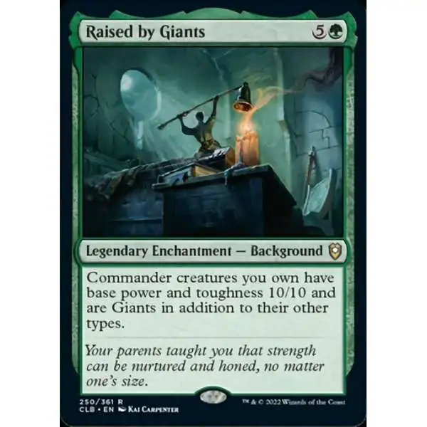 MTG Raised by Giants Commander Legends: Battle for Baldur's Gate 250/361  Regular Rare for sale online