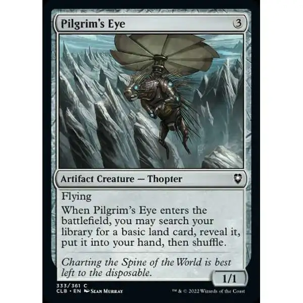 MtG Trading Card Game Commander Legends: Dungeons & Dragons Battle For Baldur's Gate Common Pilgrim's Eye #333