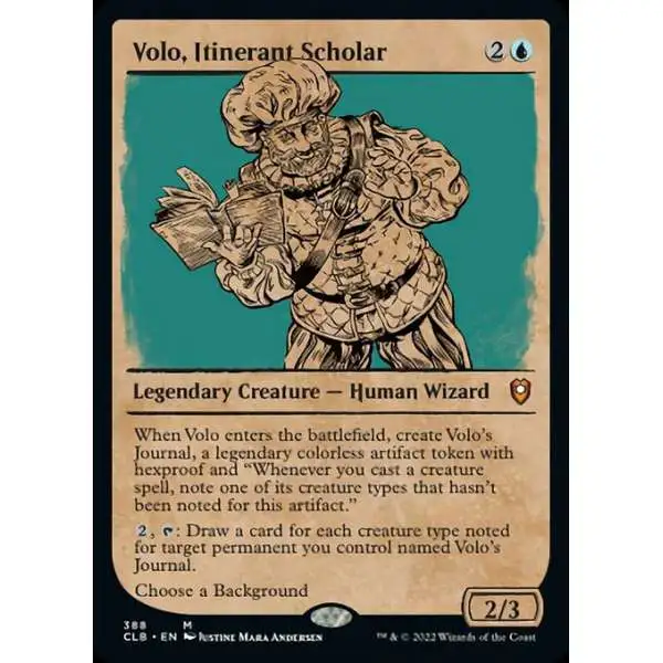 Volo, Itinerant Scholar · Commander Legends: Battle for Baldur's