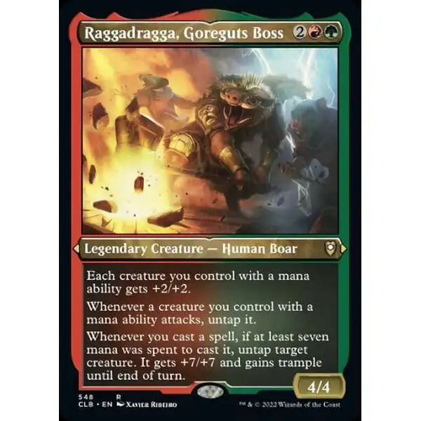 mtg boss card Krenko, Mob - Single untap it.Whenever you cast a spell Krenko, Mob Boss Goblin Tribal