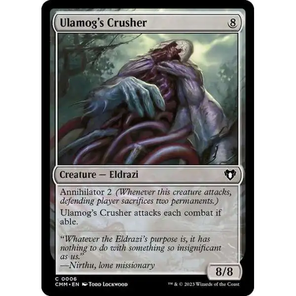MtG Commander Masters Common FOIL Ulamog's Crusher #6