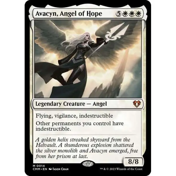 MtG Commander Masters Mythic Rare Avacyn, Angel of Hope #14