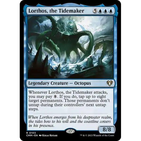 MtG Commander Masters Rare Lorthos, the Tidemaker #103