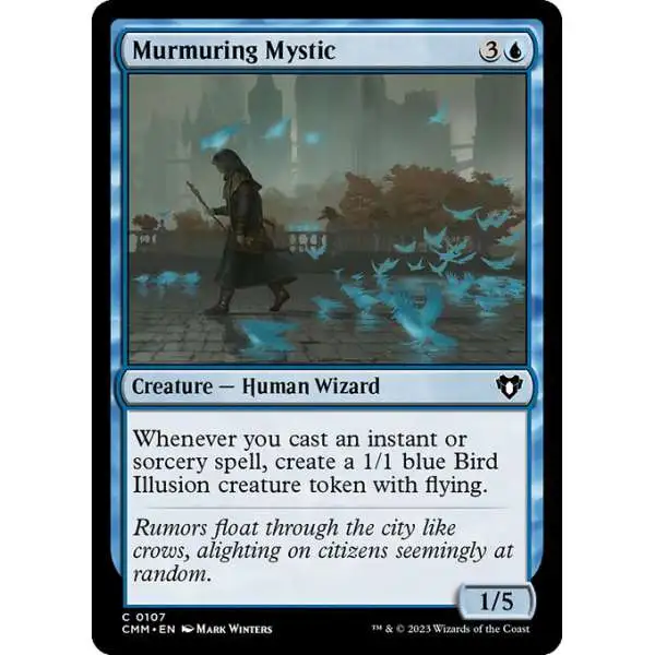 MtG Commander Masters Common Murmuring Mystic #107