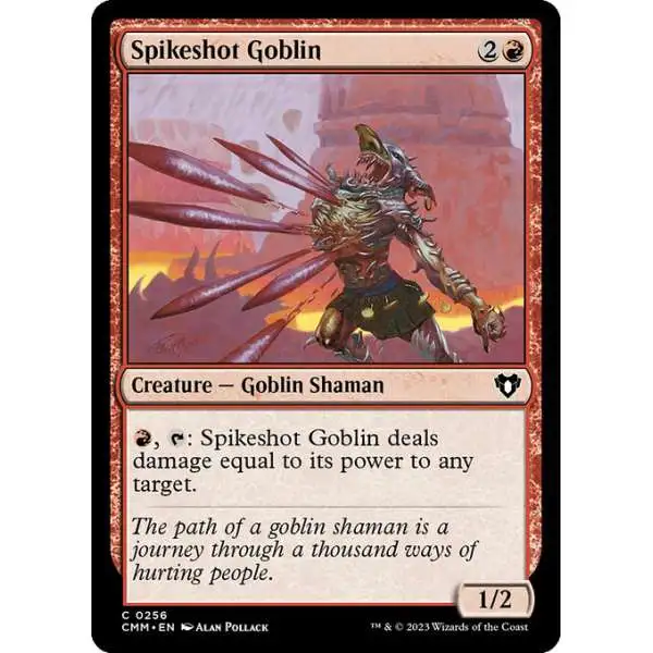 MtG Commander Masters Common Spikeshot Goblin #256
