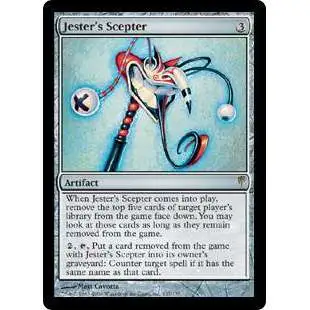 MtG Coldsnap Rare Jester's Scepter #137