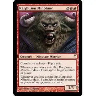 MtG Coldsnap Rare Karplusan Minotaur #86