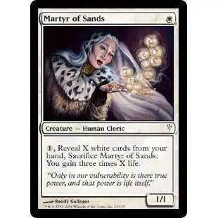 MtG Coldsnap Common Foil Martyr of Sands #15