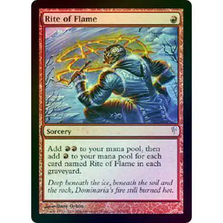 MTG コールドスナップfoilまとめ売り Magic The Gathering Coldsnap Single Card Common Rite of Flame 96