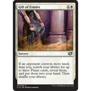 MtG Commander 2014 Uncommon Gift of Estates #73