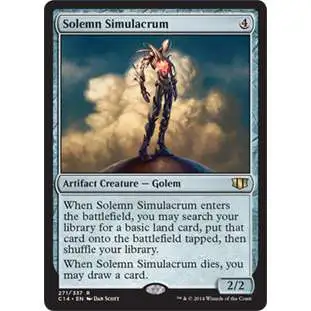 MtG Commander 2014 Rare Solemn Simulacrum #271