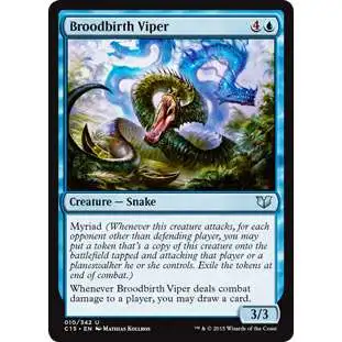 MtG Commander 2015 Uncommon Broodbirth Viper #10
