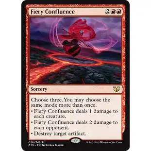 MtG Commander 2015 Rare Fiery Confluence #26