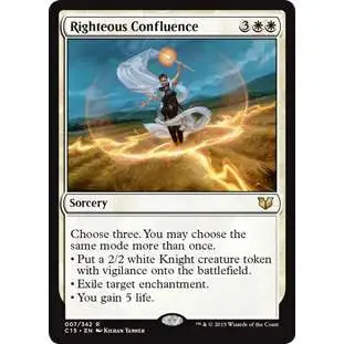 MtG Commander 2015 Rare Righteous Confluence #7