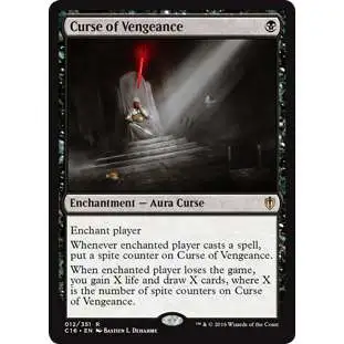 MtG Commander 2016 Rare Curse of Vengeance #12